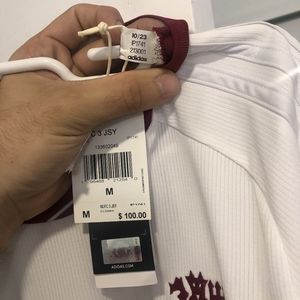 Manchester United third jersey adidas authentic aeroready brand new